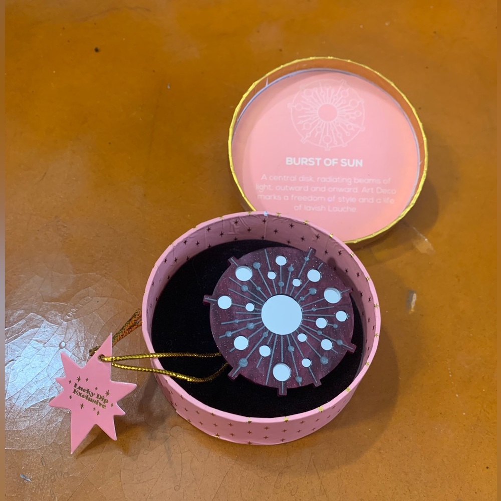 Erstwilder “Burst of Sun” brooch